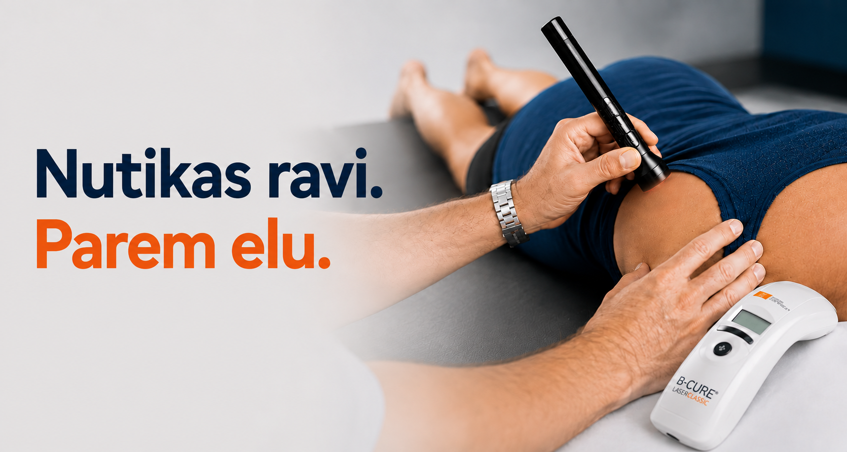 Powermedic laserid spetsialistile ja B-Cure laser kodukasutajale │ Powermed